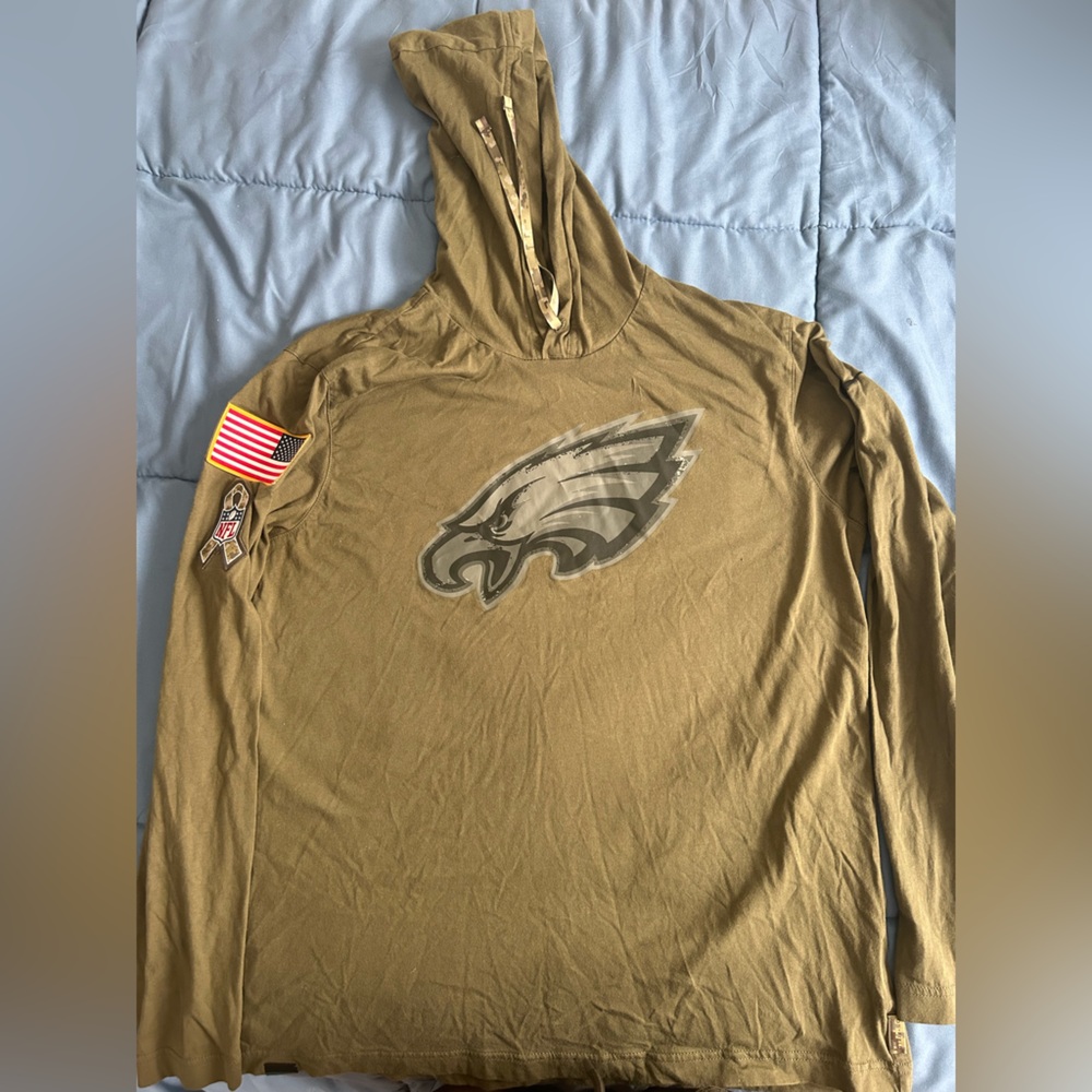 Philadelphia Eagles Salute to Service Women’s long sleeve tee.